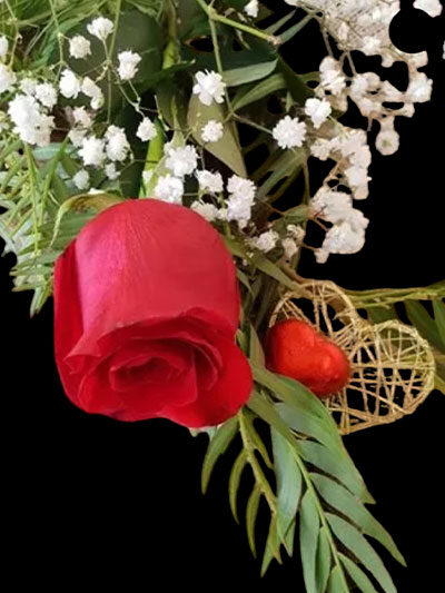 Valentines Day! Premium Single Red Rose